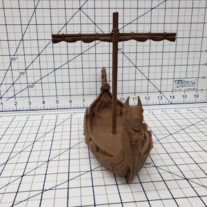 Longship The Wilds of Wintertide - EC3D - DND - Pathfinder - Dragones y Mazmorras - RPG - Mesa - 28 mm / 1"
