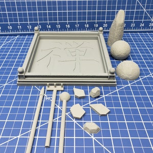 Zen Garden Set - Relaxation - Meditation - 3D Printed
