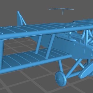 Halberstadt D.II - German Air - 1:144 Scale - Great for Table Top War Games and Dioramas - Resin -  wargame3d