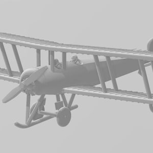 Avro 504K - WWI Two Seaters - 1/144 Scale - wargame3d