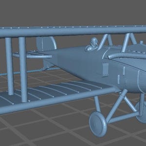 Albatros D.I - German Air - 1:144 Scale - Great for Table Top War Games and Dioramas - Resin -  wargame3d