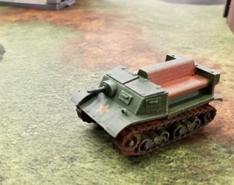 Soviet T-20 Komsomolets Armoured Carrier - Great for Table Top War Games And Dioramas - Resin 28mm Miniatures - Bolt Action -