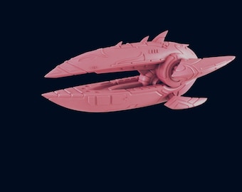 Kshellik Fleet Carrier - The Astra Nebula - Starfinder - A Billion Suns - Starmada - War Fleets - Tabletop - EC3D