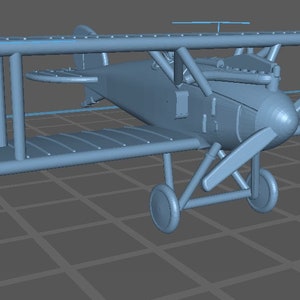 Albatros D.II (Early) - German Air - 1:144 Scale - Great for Table Top War Games and Dioramas - Resin -  wargame3d