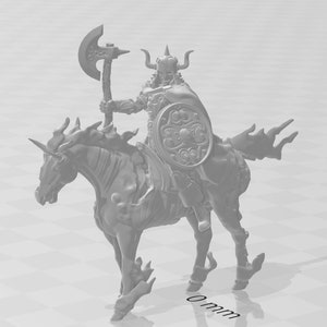 Death Knight Minis - DND - Pathfinder - Dungeons & Dragons - RPG - Tabletop - Role Playing Game -Medusa Miniatures - 28 mm