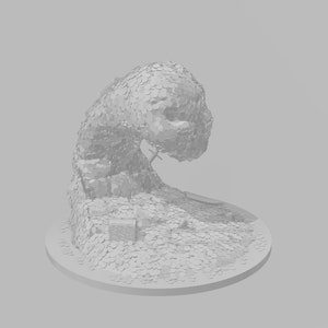 Golem del tesoro - DND - Pathfinder - Dungeons & Dragons - RPG - Juego de mesa - mz4250 - Miniatura - 28 mm - Escala de 1"