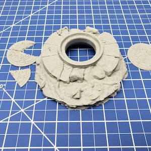 Ancient Dias - Jungle Scatter - Savage Atoll - DND - Dungeons & Dragons - RPG - Tabletop - EC3D - Miniature - 28 mm - 1&quot; scale