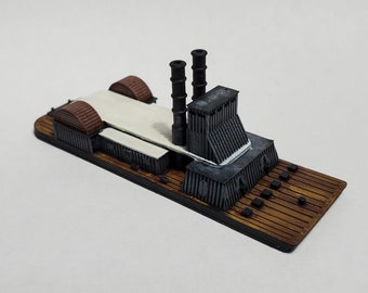 USS Chillicothe - Union - Ships - Sailboats - Age of Sail - War Game - Wargaming - Tabletop Games - 1:600 Scale