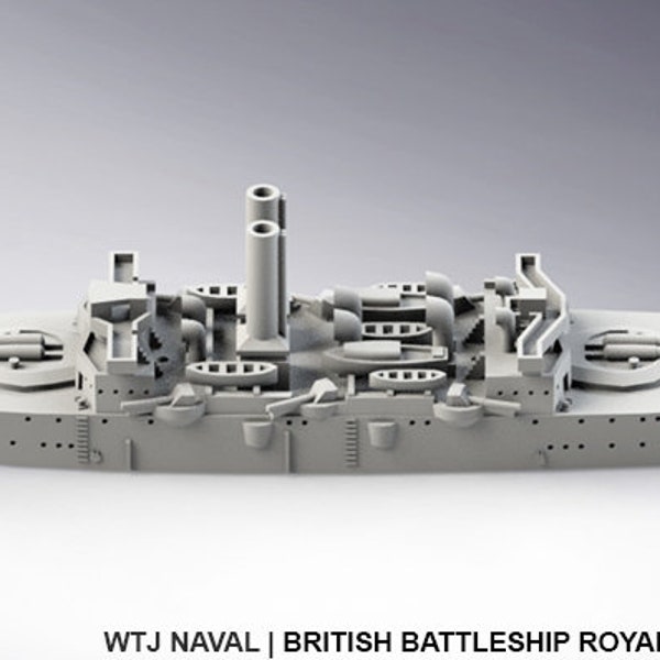 Royal Sovereign - UK Royal Navy - Pre Dreadnought Era - Wargaming - Axis and Allies - Naval Miniature - Victory at Sea - Warships