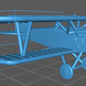 Albatros D.III - German Air - 1:144 Scale - Great for Table Top War Games and Dioramas - Resin -  wargame3d