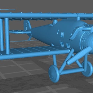 Roland D.II - German Air - 1:144 Scale - Great for Table Top War Games and Dioramas - Resin -  wargame3d