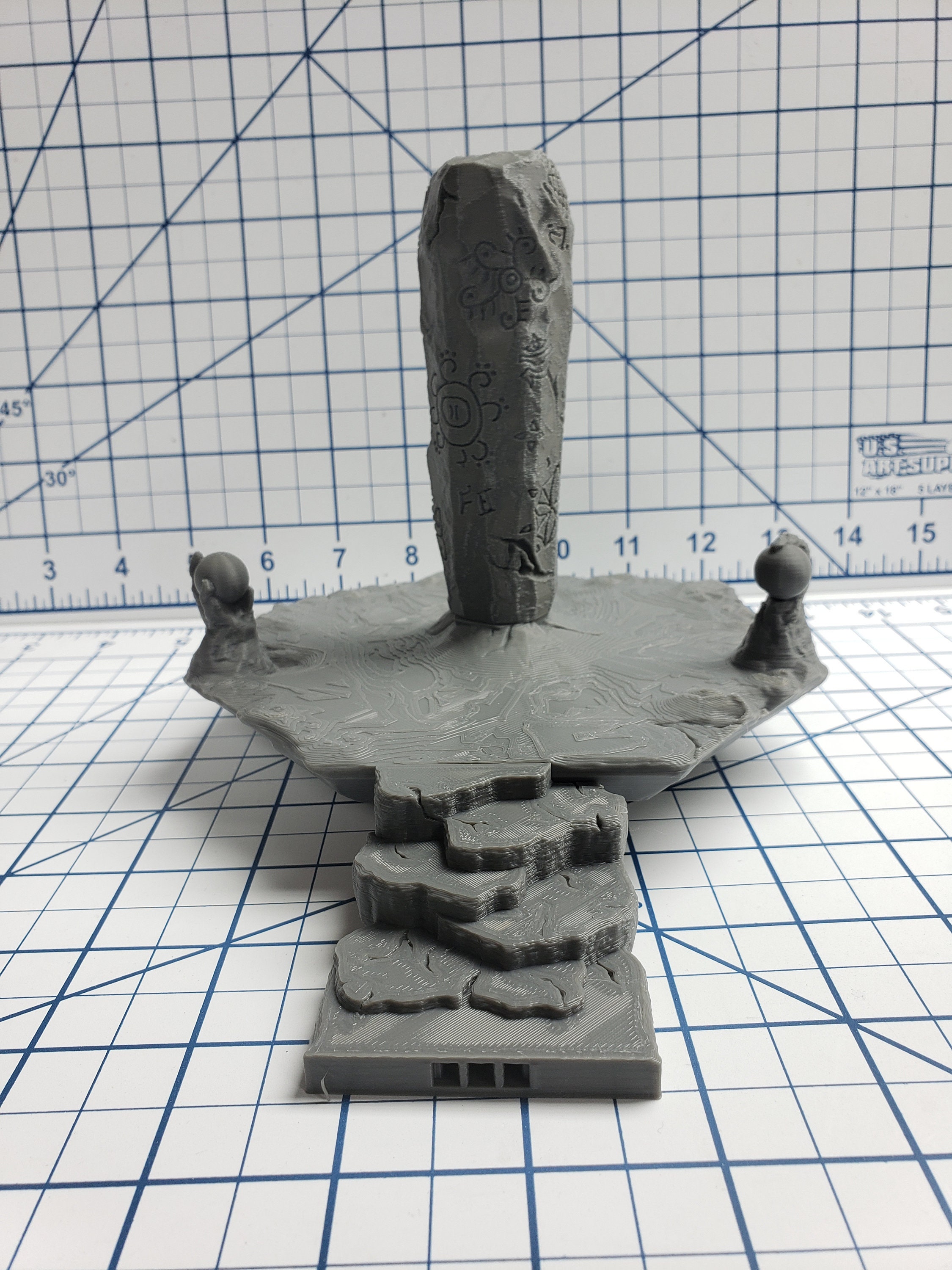 OpenForge - Places of Power - Rock Pillar - Tabletop - DND - Pathfinder ...
