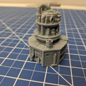 Cantina Features - Novus Landing - Starfinder - Cyberpunk - Science Fiction - Syfy - RPG - Tabletop - Scatter - Terrain - 28 mm /1" Scale