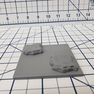 Accesorios para azulejos de agua - EC3D - DND - Pathfinder - Dragones y mazmorras - RPG - Mesa - 28 mm / 1" - True Tiles