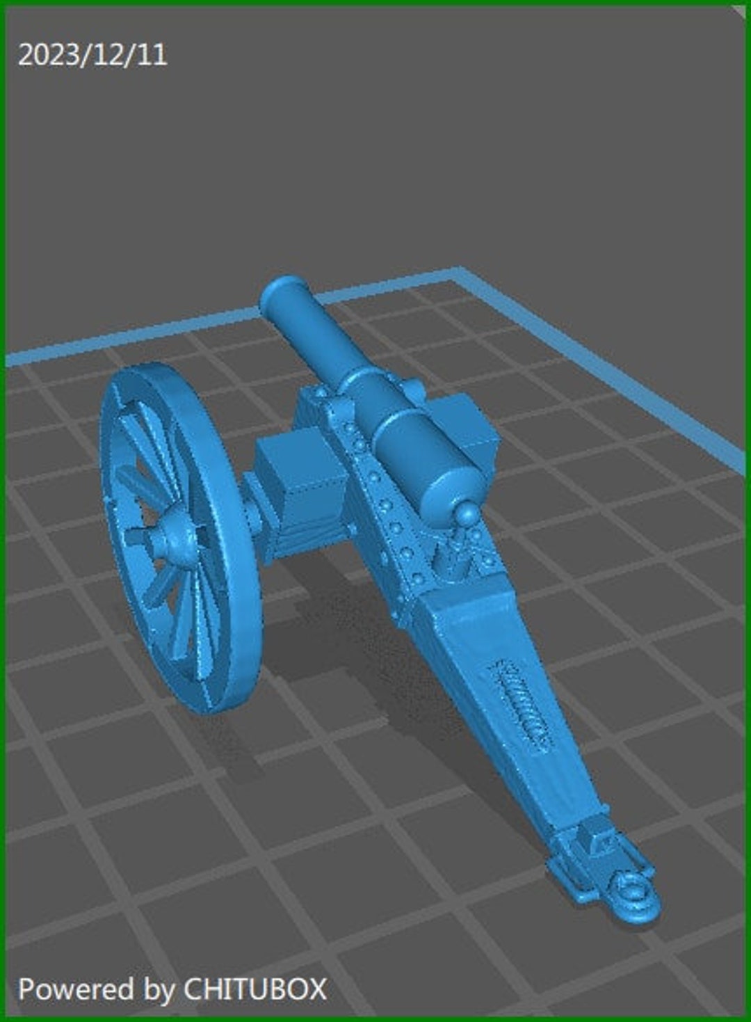 28mm Austrian 1845-66 Gun - 1 Mini - MC Mini - Etsy
