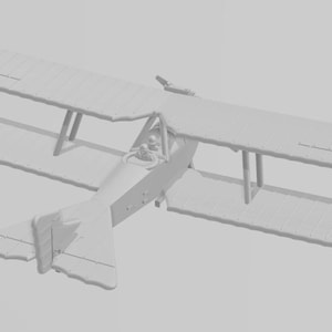 Hansa-Brandenburg C.I - WWI Two Seaters - 1/144 Scale - wargame3d