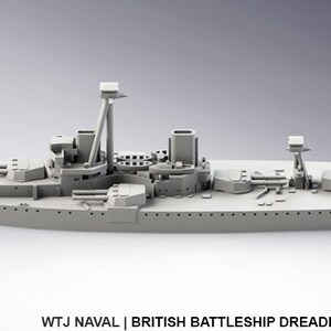 Dreadnought - 1907 - UK Royal Navy - Pre Dreadnought Era - Wargaming -  Naval Miniature -  Warships