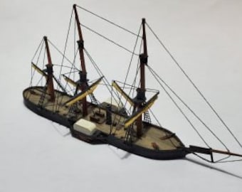 USS Susquehanna - Union - Ships - Sailboats - Age of Sail - War Game - Wargaming - Tabletop Games - 1/600 Scale
