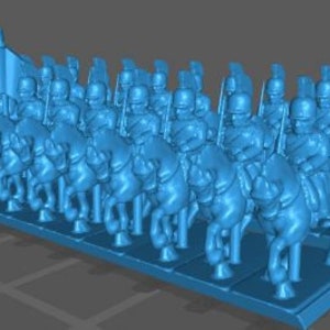 Russian Dragoons 1812 - Great for Table Top War Games And Dioramas - Resin 6mm Miniatures -
