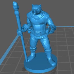 Other Races Wizard Mini - DND - Pathfinder - Dungeons & Dragons - RPG - Tabletop - mz4250- Miniature - 28 mm - 1&quot; Scale