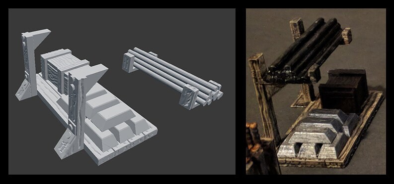 Blacksmith Forge and Workshop Set Hero's Hoard DND - Etsy Canada