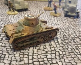 Panzer 1 A - Great for Table Top War Games And Dioramas - Resin 28mm Miniatures - Bolt Action -
