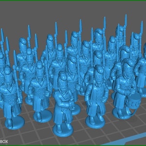 28mm Bavarian Line with greatcoats