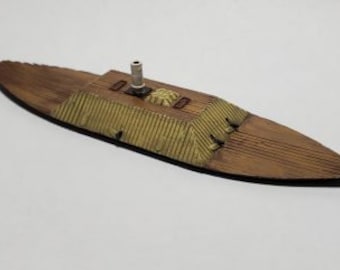 CSS Columbia - Confederate - Ships - Sailboats - Age of Sail - War Game - Wargaming - Tabletop Games - 1/600 Scale