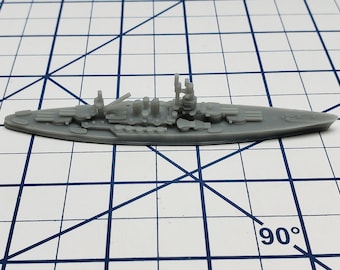 Battleship - Andrea Doria - Italian Navy - Wargaming -  Naval Miniature -  Tabletop Games - Warships