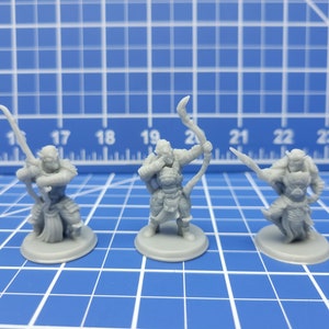 Hobgoblins - Minis - Beasts and Badies - Hero's Hoard - DND - Pathfinder - Dungeons & Dragons - RPG - Tabletop - EC3D - Miniature