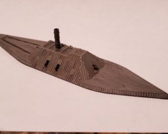 CSS Tennessee - Confederate - Ships - Sailboats - Age of Sail - War Game - Wargaming - Tabletop Games - 1/600 Scale