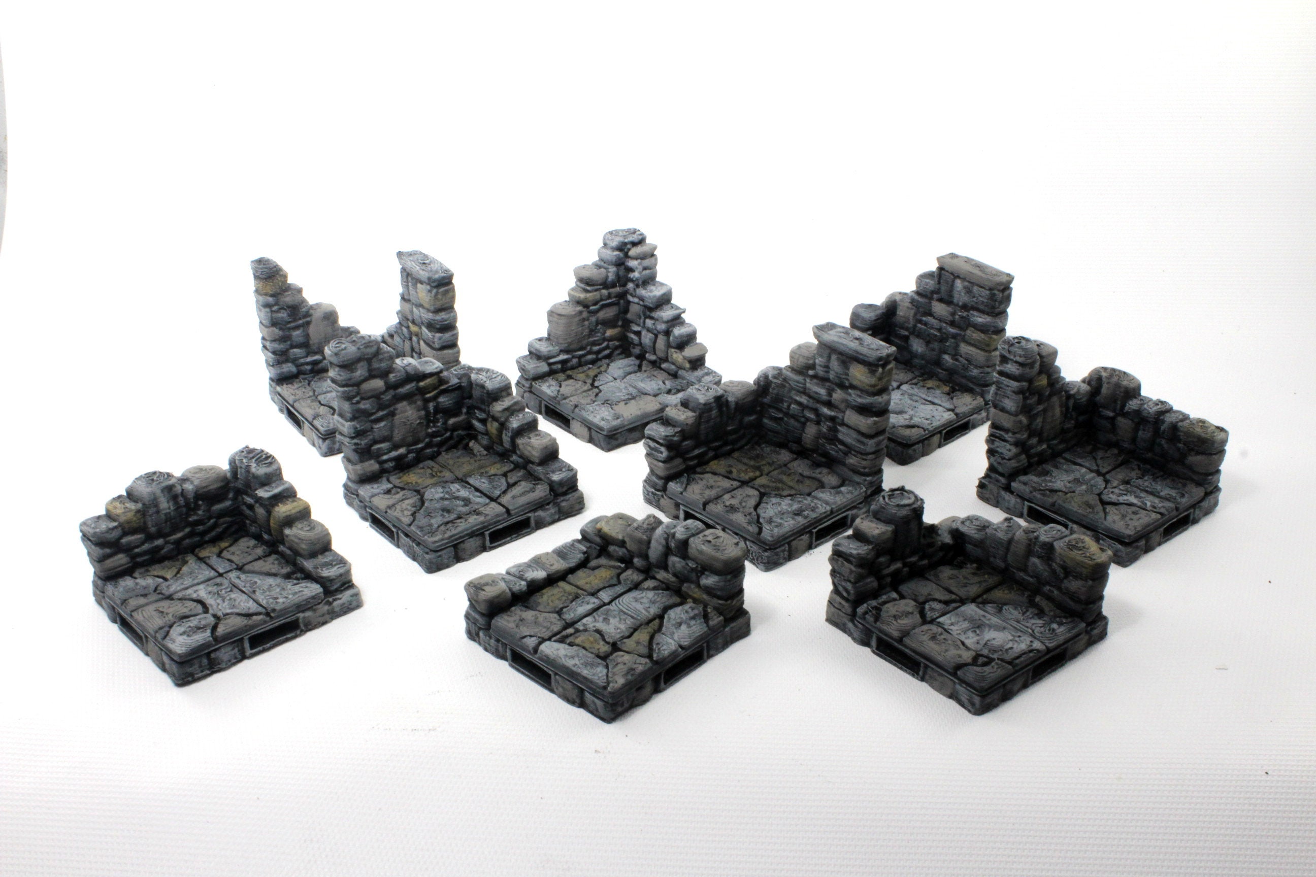Ruined Stone Deluxe Set 45 Tiles! - OpenLock - Openforge - DND