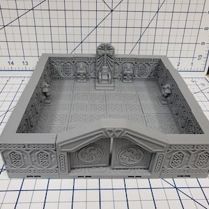Mountain King - Throne Room - Dwarven - DragonLock - DND - Pathfinder - RPG - Dungeon & Dragons - 28 mm / 1&quot; - Fat Dragon Games