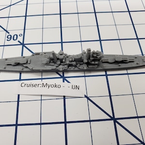 Cruiser - Myoko - IJN - Wargaming -  Naval Miniature -  Tabletop Games - Warships
