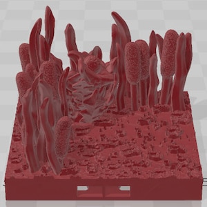Brackish Reed Walls Set 3 - Swamp of Sorrows - Pathfinder - Dungeons & Dragons -RPG- Tabletop-Terrain-28 mm/1-AetherStudios