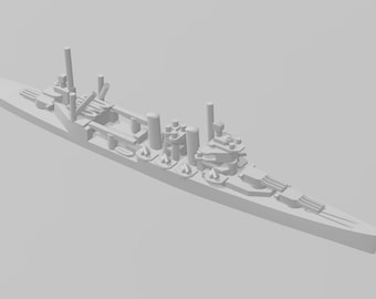 Cruiser - New Orleans 1934 and 1945 - USN - Wargaming - Axis and Allies - Naval Miniature -  Tabletop Games - Warships