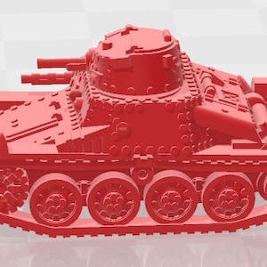 Praga - 1:100 scale - Tanks - Armored Vehicle - World Of Tanks - War Game - Wargaming - Axis and Allies - Tabletop Games