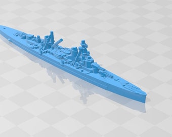Cruiser - Trento - Italian Navy - Wargaming -  Naval Miniature -  Tabletop Games - Warships