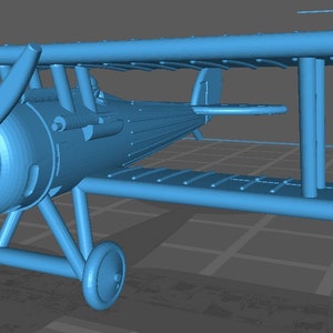 Nieuport 28  - French Air - 1:144 Scale - Great for Table Top War Games and Dioramas - Resin -  wargame3d