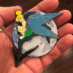 Disney fantasy pin Jumbo 3” Tinkerbell (2 options)