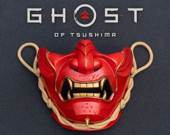 Ghost of Tsushima mask Ghost transcendent Demon Menpo mask