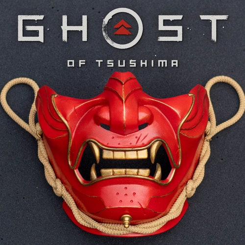 Ghost of Tsushima Mask. Demon Menpo Mask Etsy