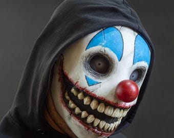 Clown mask with movable jaw for gift, Halloween, cosplay or party