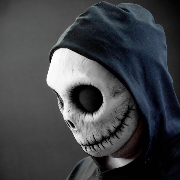 Jack Skellington Mask: Handmade Cosplay Halloween Mask
