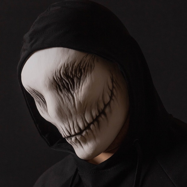 Slender Smile mask for cosplay helloween party or carnival