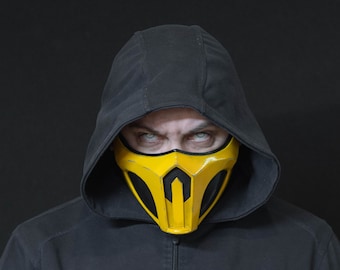 Scorpion mask Harumi's protector MK11 Mortal Kombat for cosplay