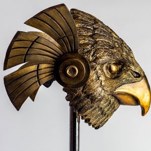 Horus Mask Gold shape for carnival or masqarade