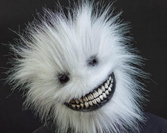 Smile Yeti mask for cosplay or costume party