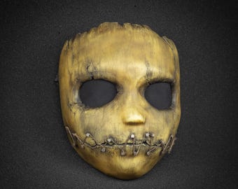 Creepy baby doll mask for cosplay or Halloween party