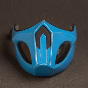 Scorpion Sub-Zero mask Harumi's protector MK11 Mortal Kombat for cosplay image 7